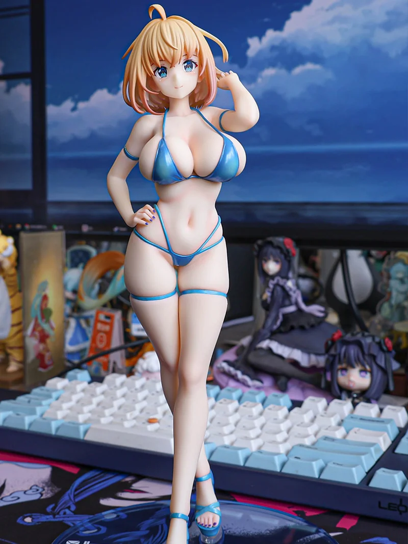 In Magazzino Originale Koikoi Cannella Mocha Bunny Suit Pianificazione Sophia F Shirring Bikini Costume Da Bagno In Pvc Action Figure Modello Giocattoli