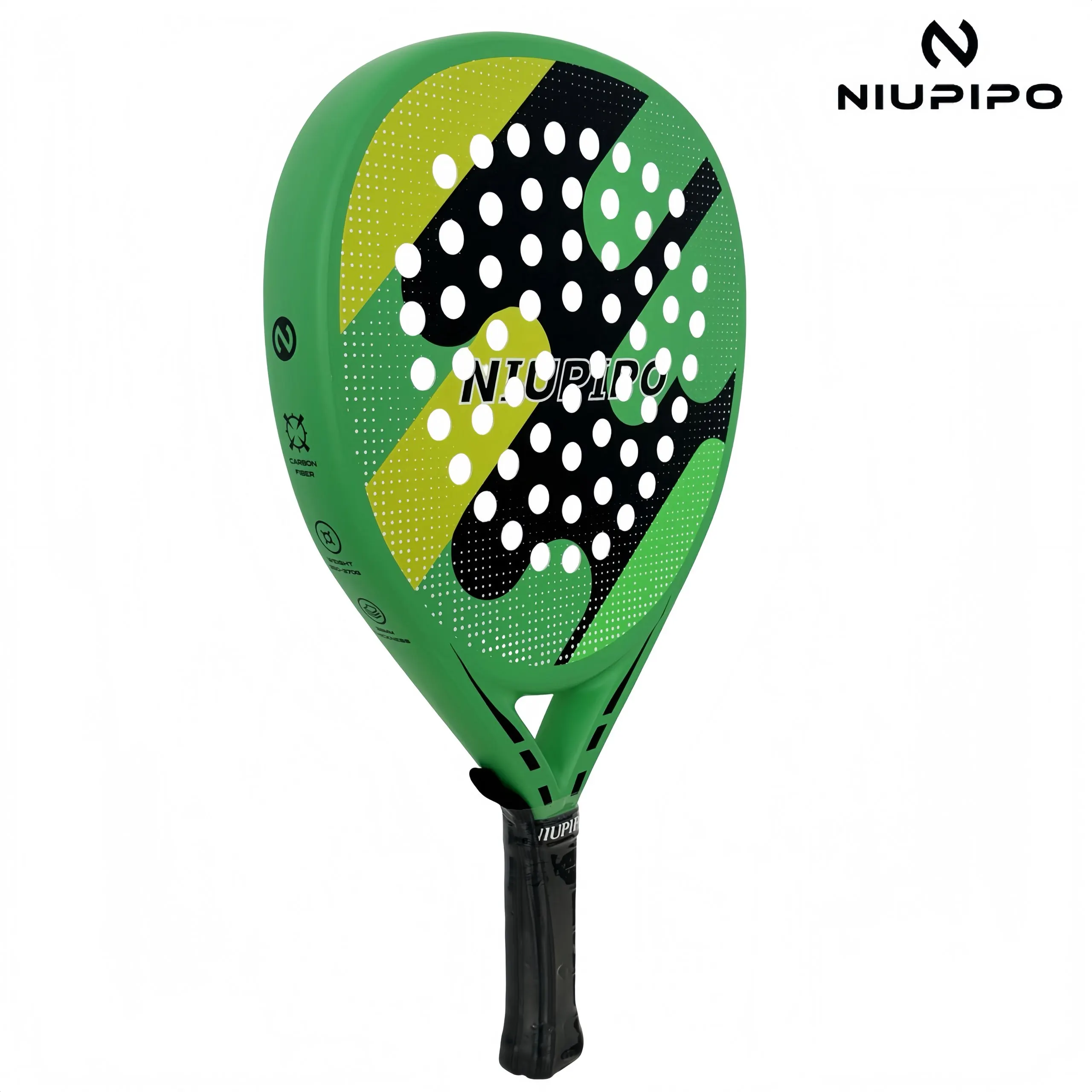 

Теннисная ракетка NIUPIPO, полная поверхность ракетки из углеродного волокна, термоформованная конструкция корпуса, мягкий сердечник из ЭВА, толщина 38 мм