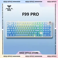 Aula F99 Pro Flame Switch V2 Mechanical Keyboard Bluetooth 3Mode Wireless RGB Hot Swappable Keyboard Custom PC Gamer Accessories
