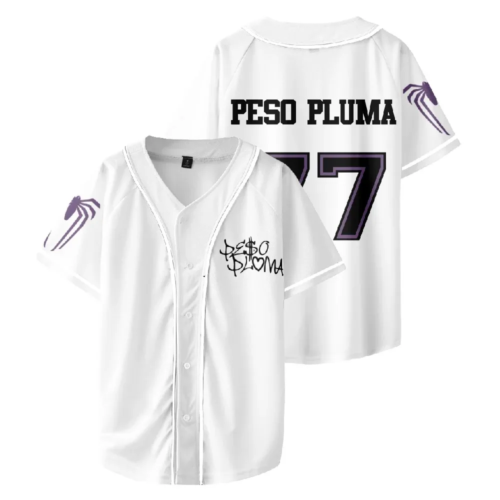 

2024 Camisola de basebol Spider Merch masculina e feminina, manga curta, casual, diário, roupa 3D, Pluma 77