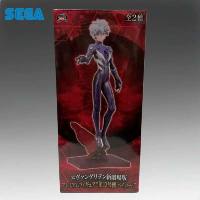 In Stock Sega Original New Century Evangelion Nagisa Kaworu Action Figure Model Doll Brand New Boxed Model Garage Collectible