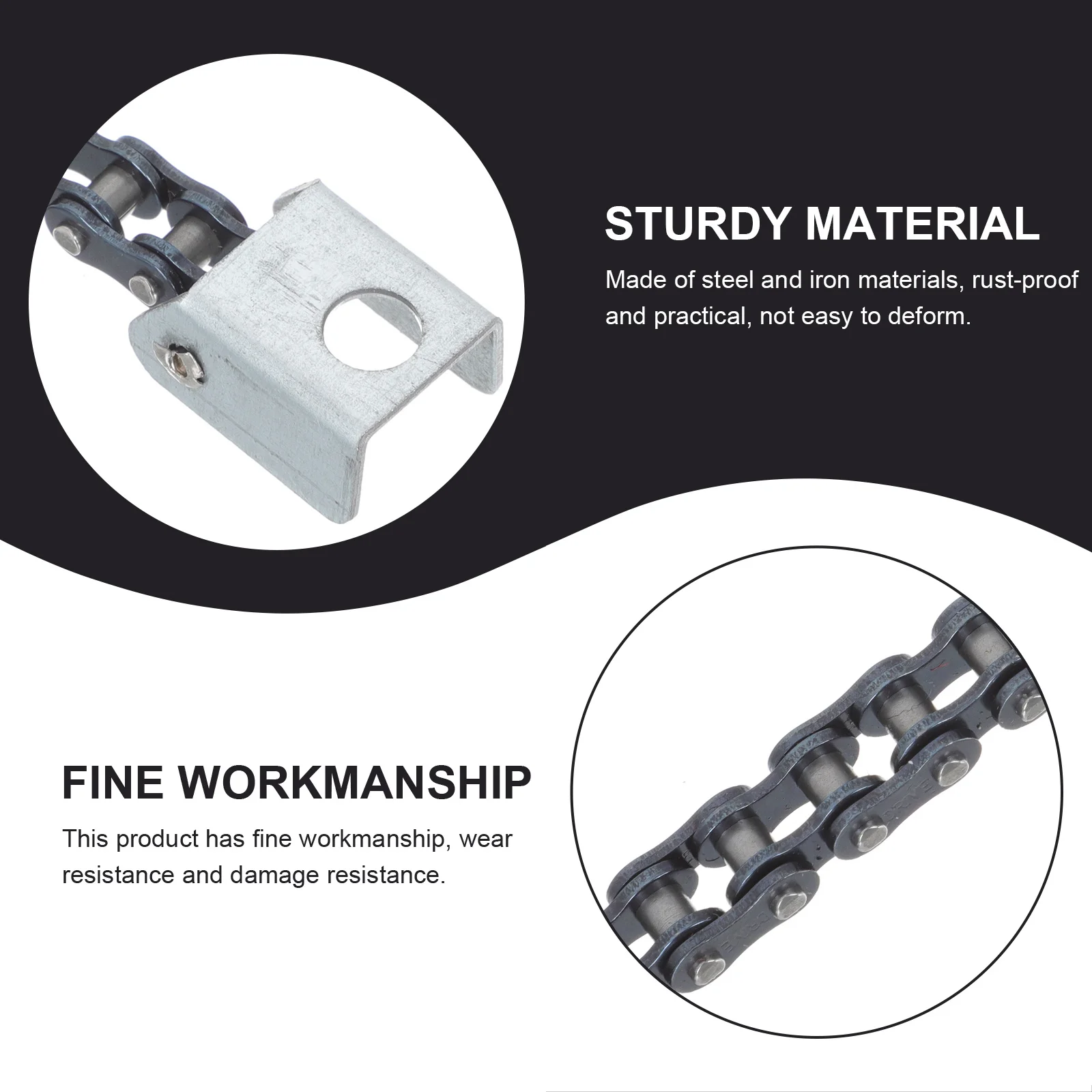 

Double Chain Bass Drum Pedal Heavy Duty Metal Chain For Drum Kit Durable Pedal Accessory Musical Instrument Supply