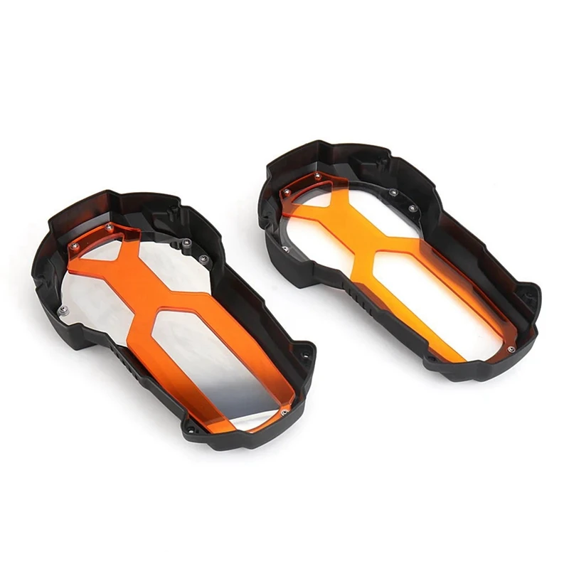 Motorcycle Headlight Protector Guard Orange Fluorescent Covers For BMW R1200GS LC Adventuer R1250GS ADVENTUER