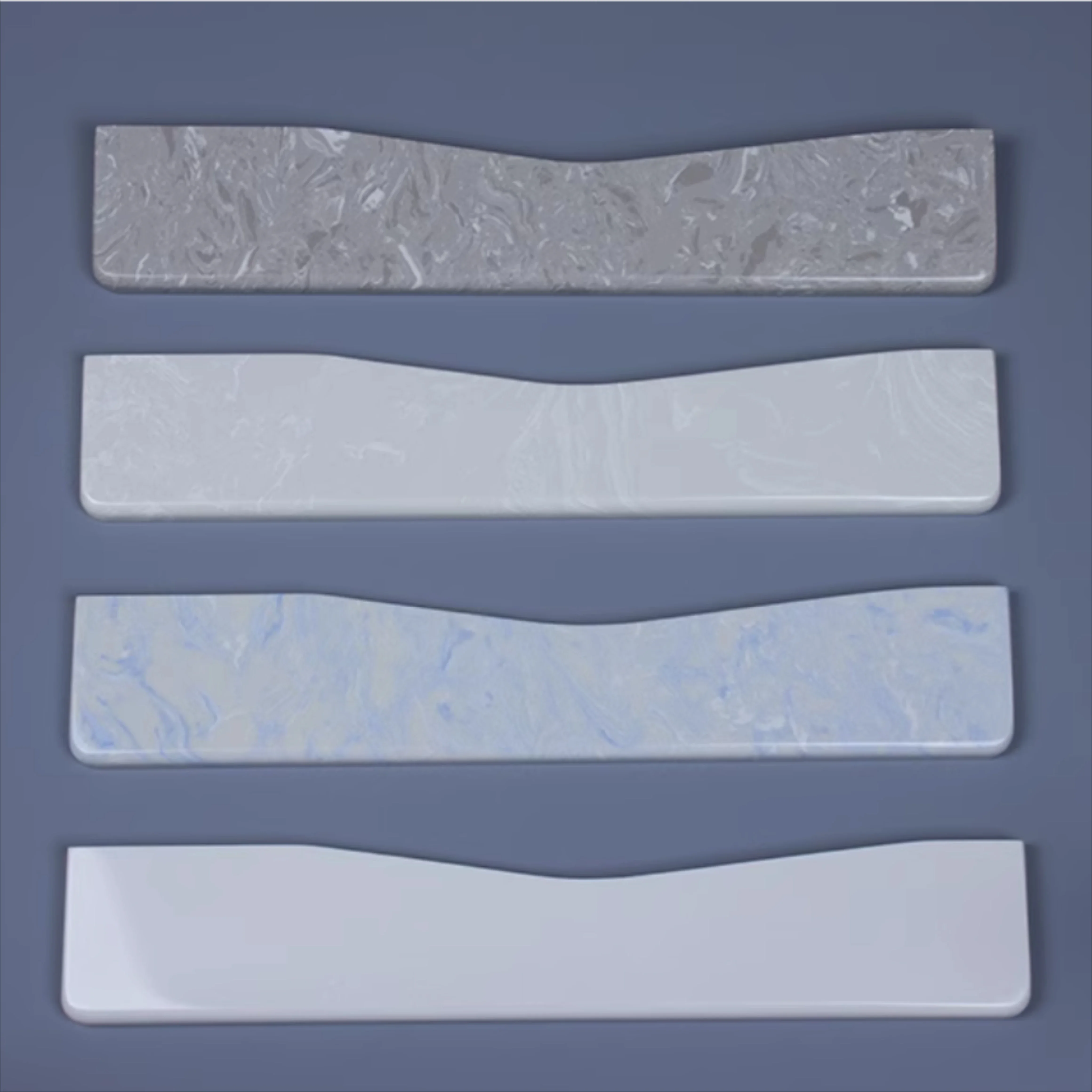 

KEY chron Q14Pro Plam Rest Custom Marble Palm Stress Ergonomic Quartz Wrist Guard Pad for Alice Keyboard Holder Gamer Wrist Rest