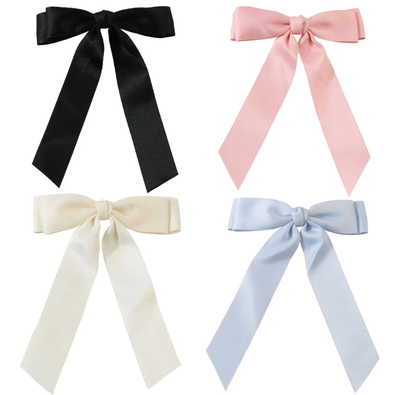 Sweet Ribbow Hair Bows Ballet Hair Clips Women Barrettes Hair Styling Tools