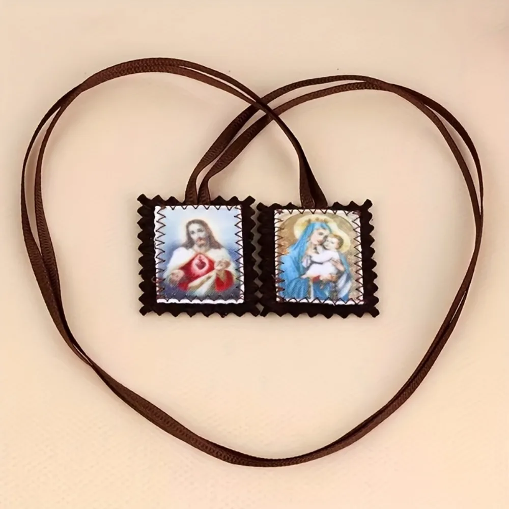 10/5/1pcs Catholic Stations Rosary Calvary Mary Prayer Necklace for Christian Devotional Wedding Favors for Guests