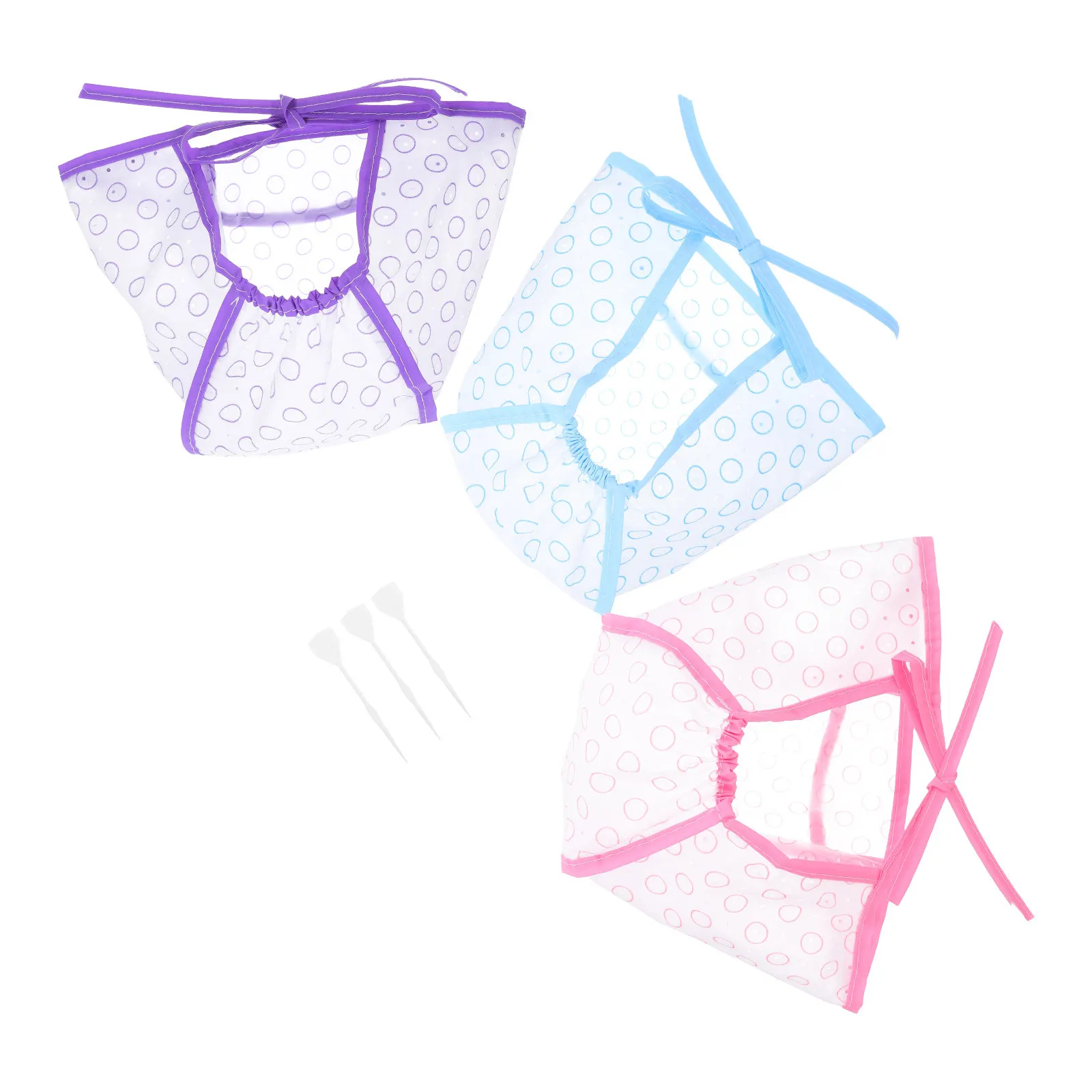 

3 набора профессиональных инструментов для окрашивания волос: крючки для мелирования, аксессуары для окрашивания волос, шапочки для мелирования для домашнего и салонного использования