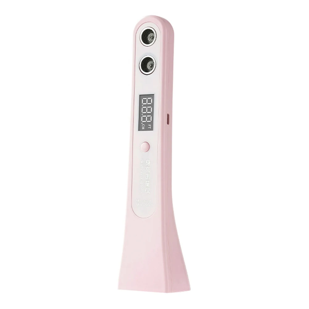 초음파 높이 측정기 LED 디스플레이 높이 측정 높이계 성인 어린이를위한 휴대용 높이 측정 장치