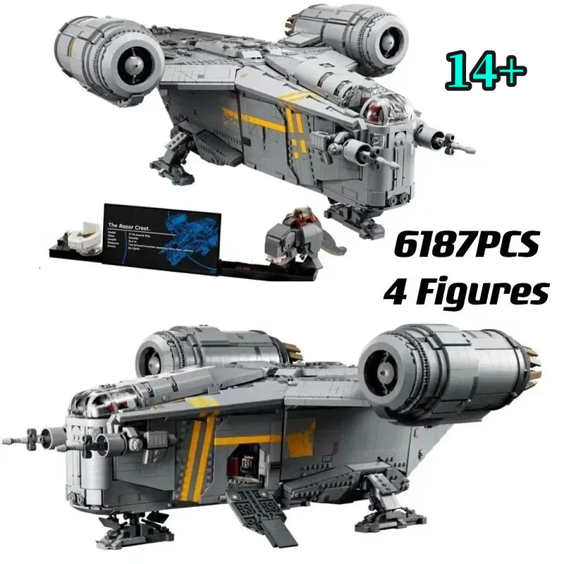 

Конструктор Disney Creative 75331 «Звездолет Рейзор Крест» (UCS), 6187 деталей, для детей, на праздники и в качестве подарков