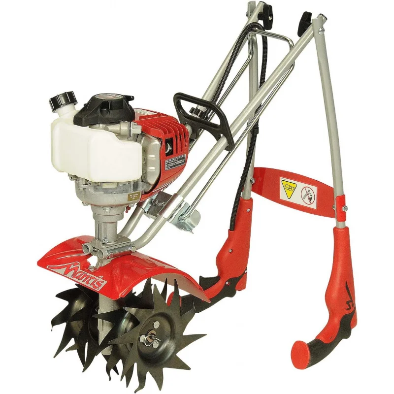 

(UUX) 4-Cycle Tiller Cultivator Powered by Honda – Lightweight, Powerful Compact - No Fuel Mix, Sure-Grip Handles UZ