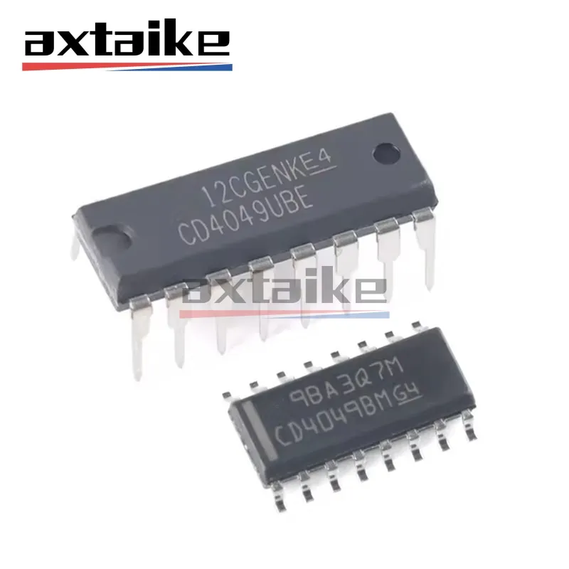 10PCS CD4049 DIP-16 SOP-16 CD4049UBE CD4049BE CD4049BM CD4049UBM HEF4049BT SMD CMOS Hex Inverting Buffer and Converter IC