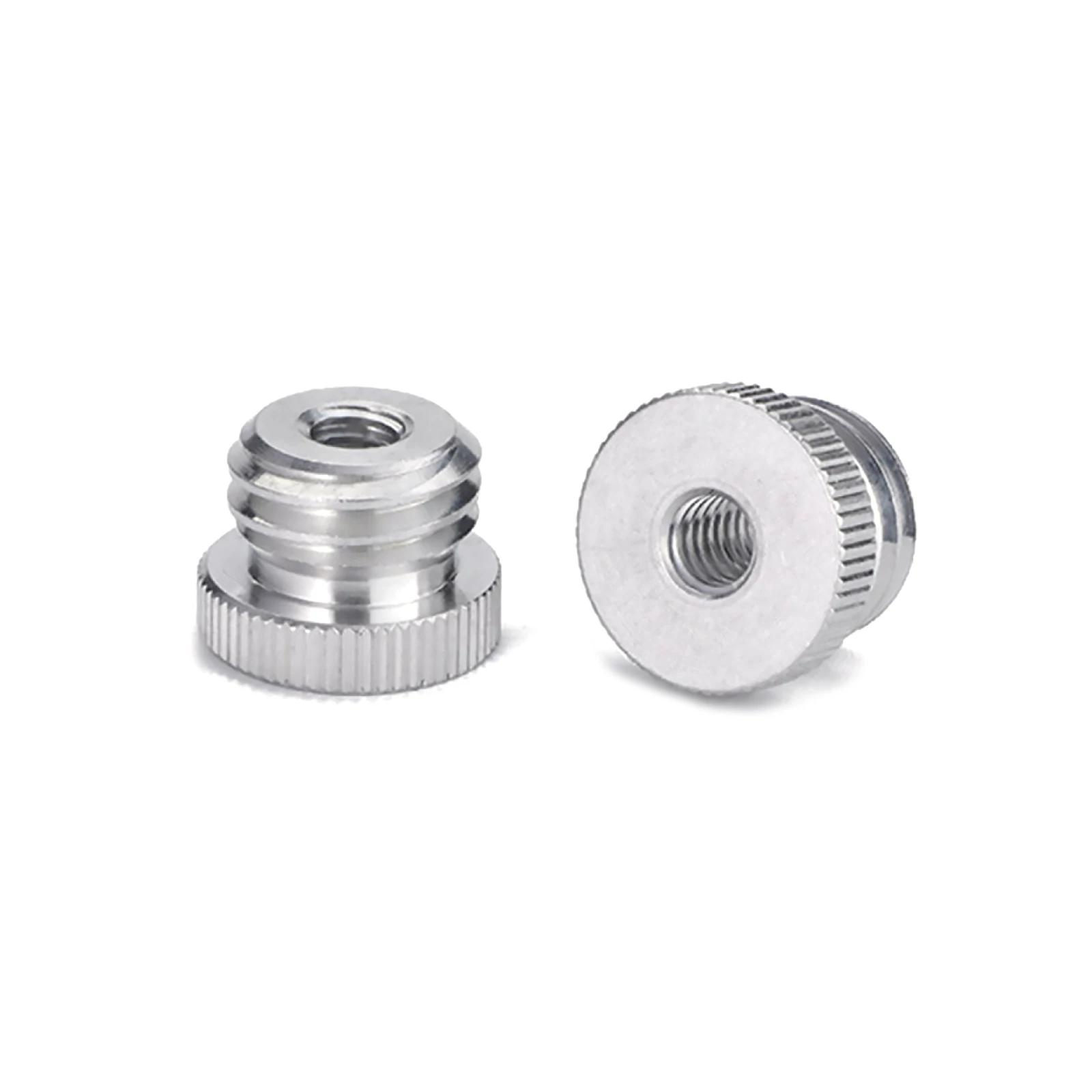 

2PCS 1/4" Female to 5/8" Male Tripod Adaptor Laser Level stand aluminum Connector auto Level Screw Accessories