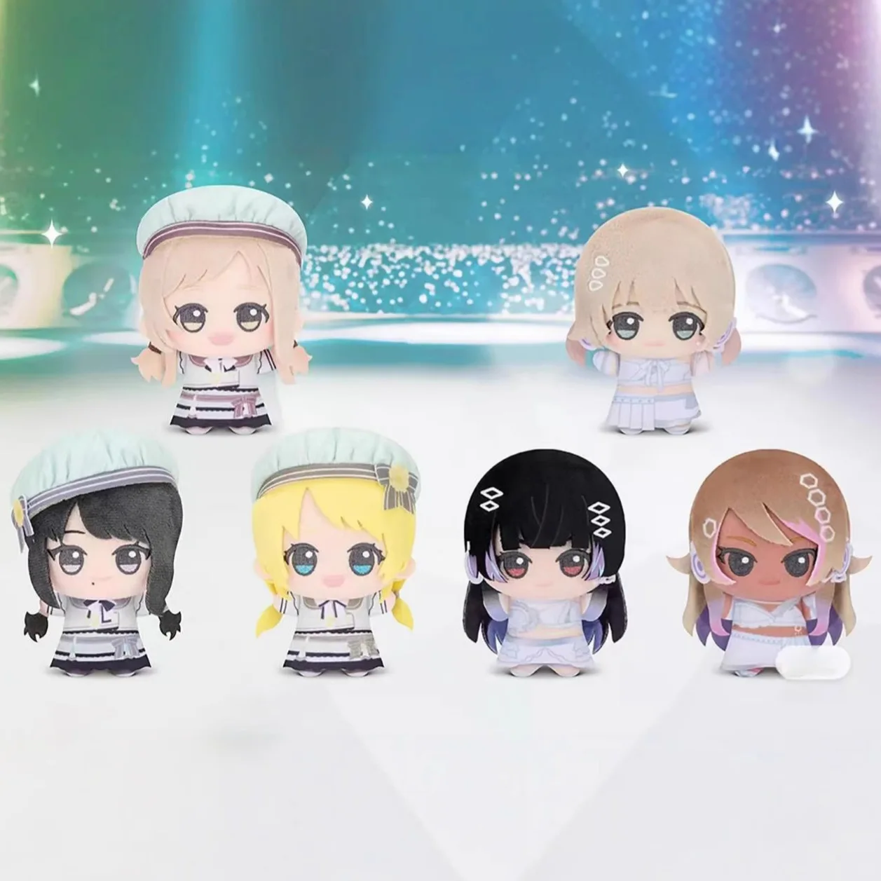 

10 см School Idol Master плюшевая мультяшная аниме плюшевая Ume Hanami Hiro Shinosawa мягкая фигурка модель декор комнаты игрушки кукла подарок ребенку