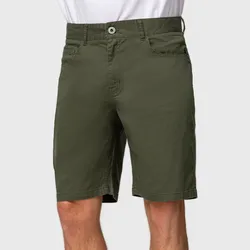 FASHIONSPARK Men's Essentials 5 Pockets Work Shorts Golf Dress Shorts 9'' Classic-Fit Stretch Light Weight Chino Casual Shorts