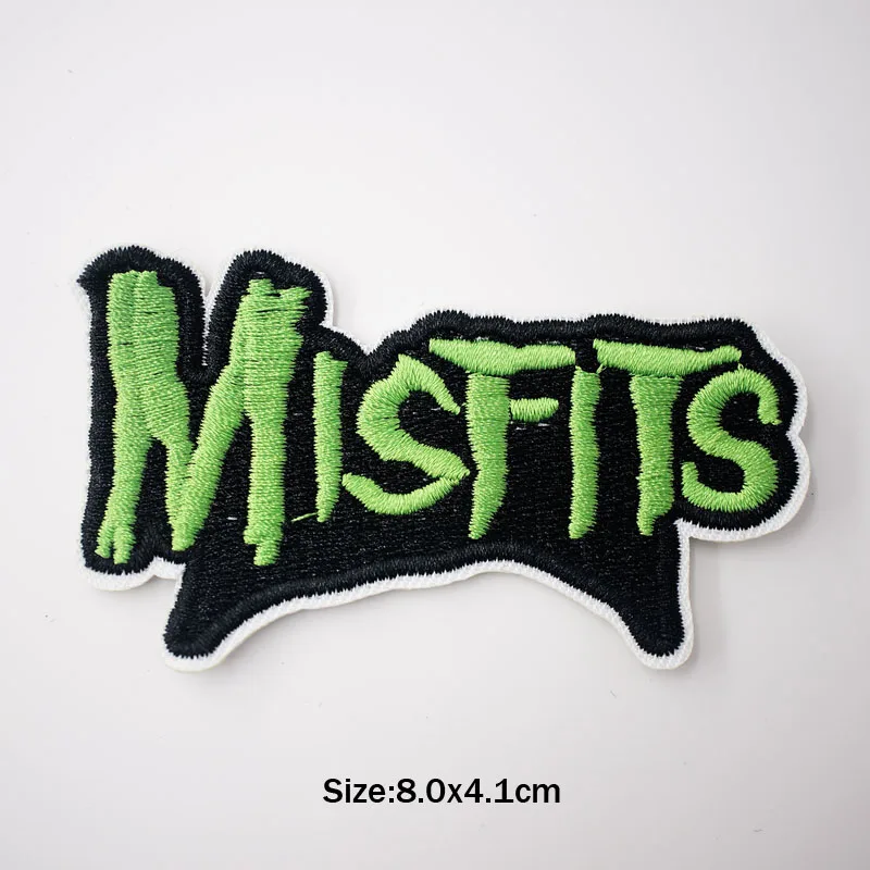 Song Rock Band Music Iron on Patches for DIY Stripes Clothes Patchwork Sticker Custom Applique