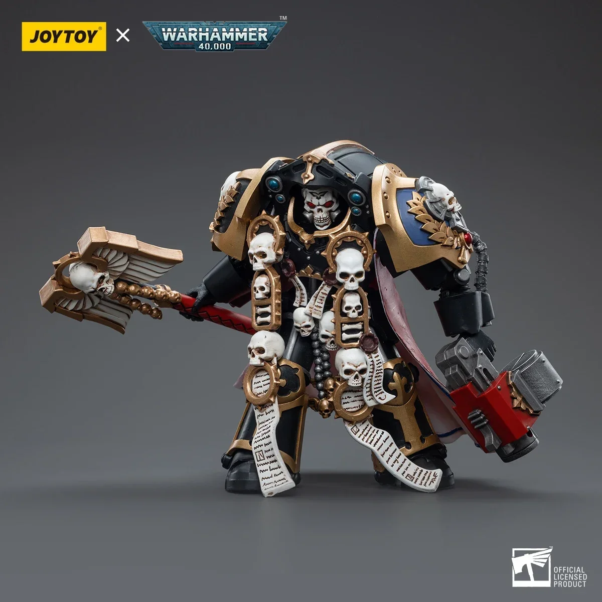 

In Stock JOYTOY Warhammer 40K Ultramarines Terminator Chaplain Brother Vaniu 1:18 Action Figure,Collection Model Gift for Adults