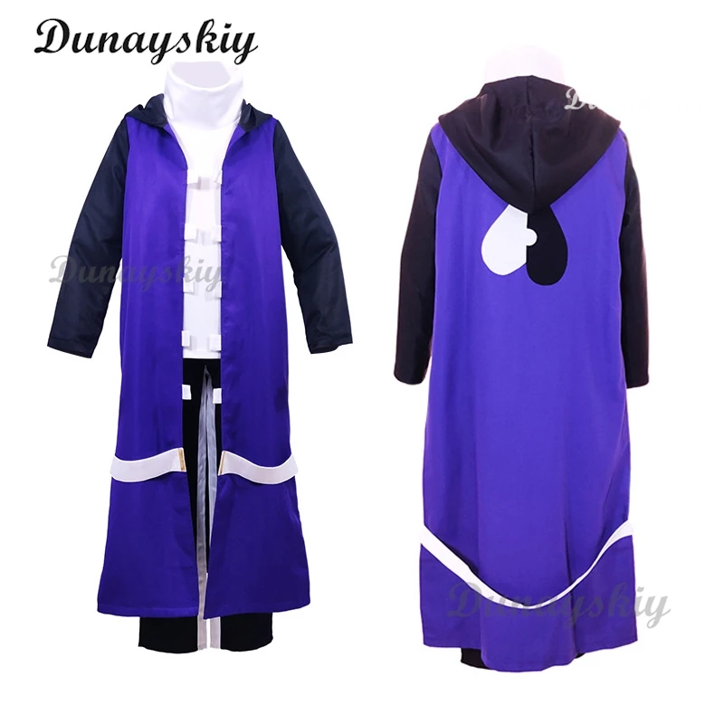 Undertale Sans 코스프레 코트 후드 및 마스크 Undertale Killer Snowdin Town Sans의 드레싱 게임 애니메이션 의류