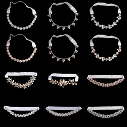 Fashion Bridal Leg Band Premium Luxury Crystal Leg Chain Girls Handmade Jewelry Rhinestone Garter Wedding Jewelry Accessories