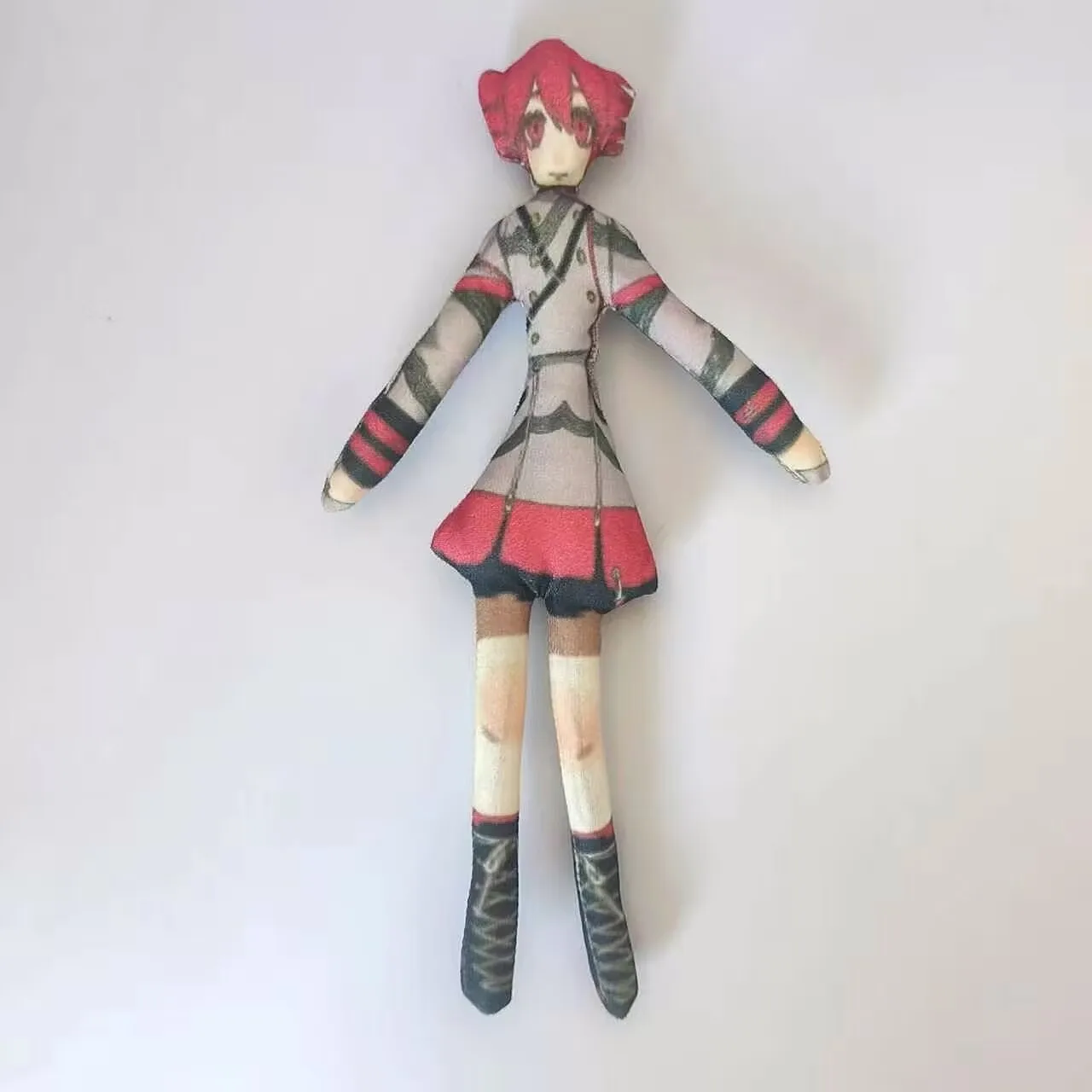 28cm Anime Kasane Teto Cosplay Plush Toys Stuffed Dolls Cartoon Figure Room Decor Abstract Wire Skeleton Accessories Cute Gifts