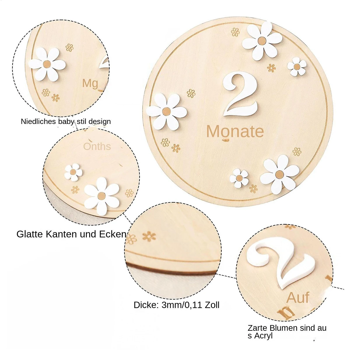 كتاب معلم الطفل الشهري بوهو إعلان ولادة الطفل علامة إعلان حديثي الولادة للاستحمام #5