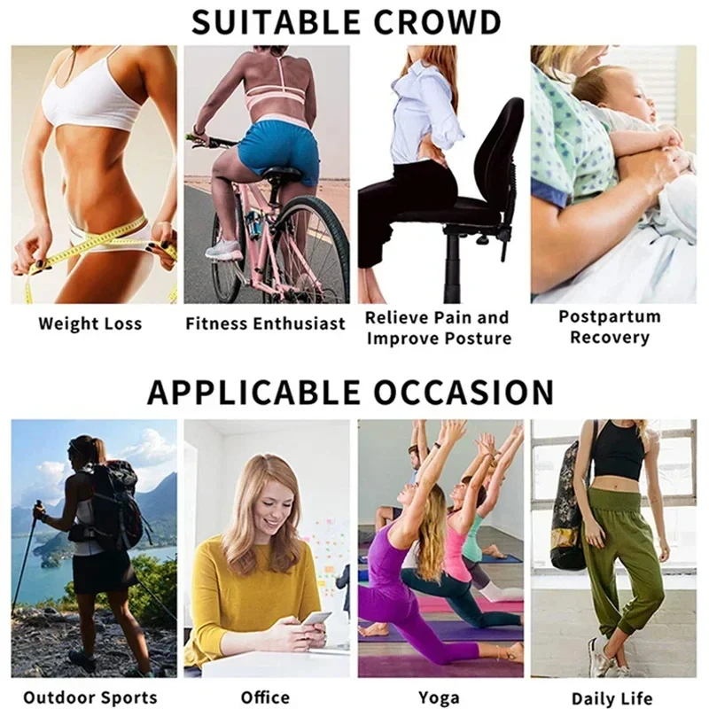 النساء بذلات رياضية حرق الدهون ساونا دعوى مدرب خصر حزام البطن التحكم تجريب مشد للخصر رياضة المشدات الرياضة الخصر المتقلب #5