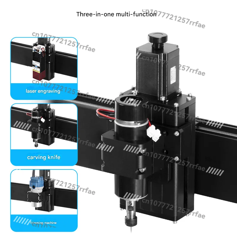 45 * 40CM Plus 3-in-1 Metal Cutting and Relief Numerical Control 40w Engraving Machine Numerical Control Milling Machine