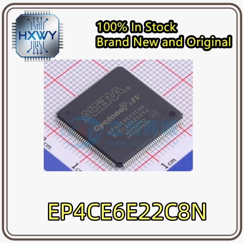 1/5 piece original genuine EP4CE6E22C8N EP4CE6E22C8 PQFP-144 programmable logic chip stock