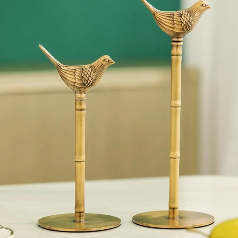 

Brass Material Golden Bird Paper Towel Holder Kitchen Roll Paper Storage Desktop Coffee Table Crafts Home Decoration Ornaments