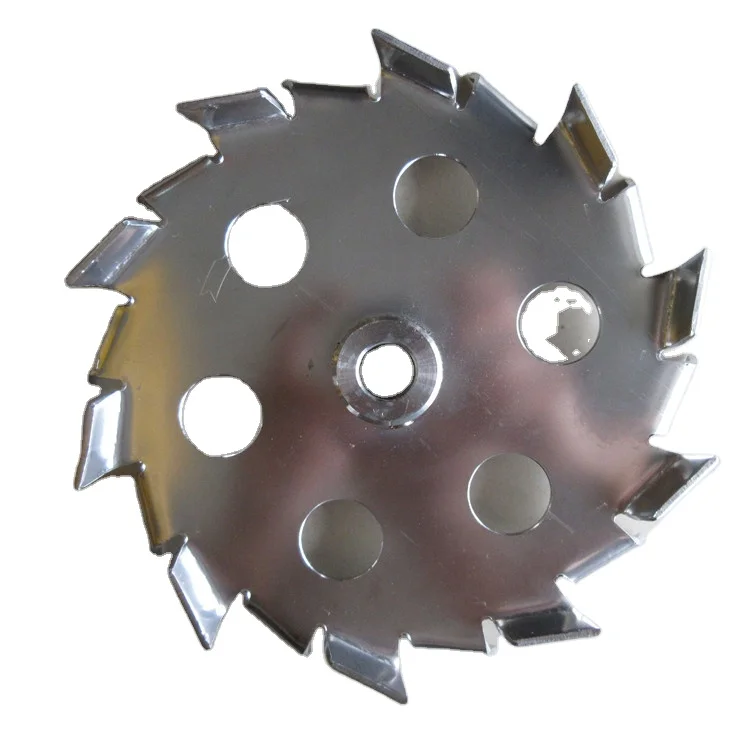 SUS304 Plate Disk Agitator Blade Pneumatic Tool Parts Mixer Machine Fan Dispersion Accessory