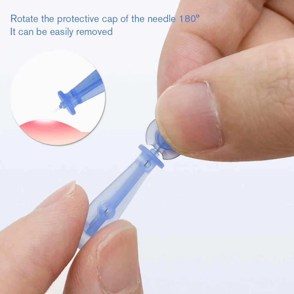 Disposable Blackhead Remover เข็มปลอดเชื้อไขมัน Grain Remover เข็มสุขอนามัยขนาดเล็กแผลปลอดภัย MINI สําหรับ Beauty Skin Care TOOL