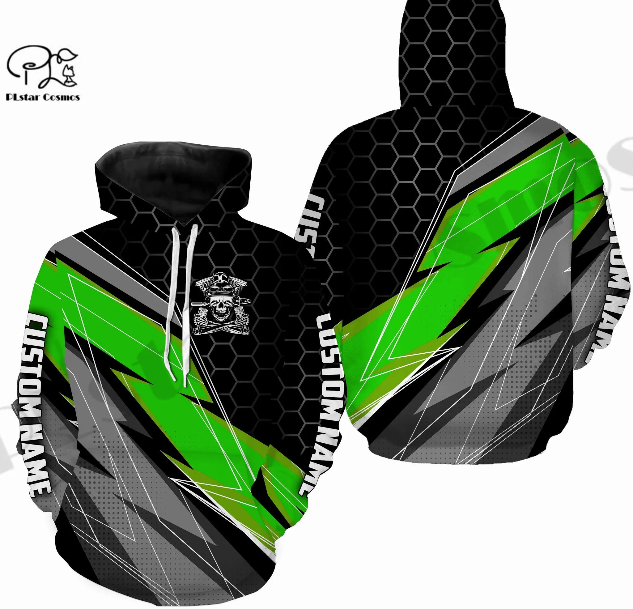 

PLstarCosmos 3DPrint Newest Motocross Racing Custom Name Number Unique Hrajuku Streetwear Unisex Casual Hoodies/Zip/Sweatshirt 3