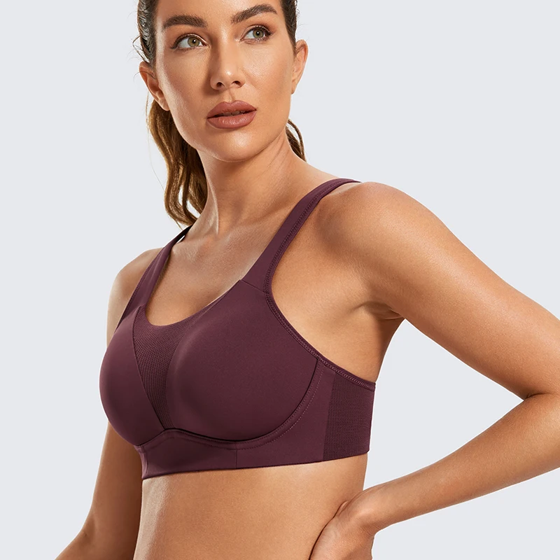 Reggiseno sportivo da donna reggiseni Fitness imbottiti senza fili imbottiti ad alto impatto