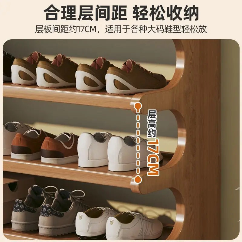 

Многоярусная узкая обувница для дома, для небольших помещений, для съемных квартир, простая в использовании, экономит место, шкаф для хранения обуви.