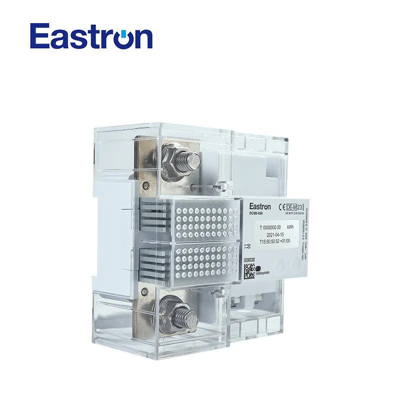 

Easton DCM6 Series Eichrecht DC KWh Meter With Data Logger, Din Rail Mounted DC EV Charger Meter