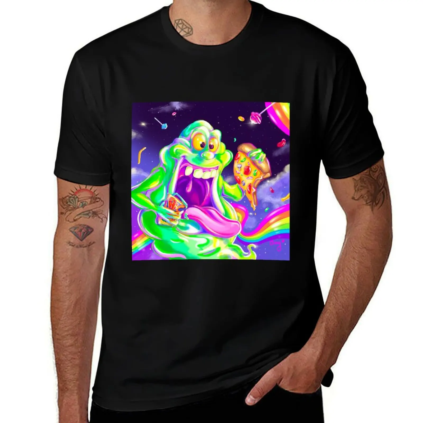 

Rainbow Slimer T-Shirt cotton t shirt man t shirt man designer