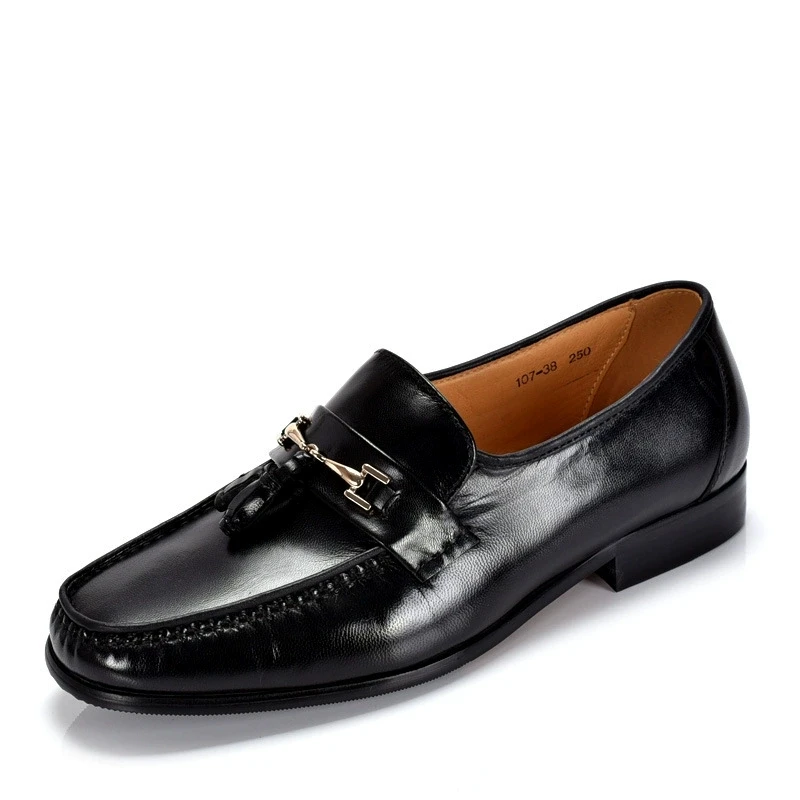 

Роскошные брендовые мужские туфли из натуральной кожи, мокасины, мужские лоферы с кисточками, винтажные повседневные мужские модельные туфли без шнуровки