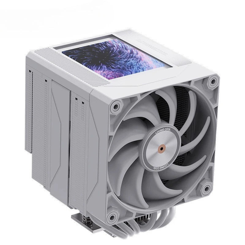 Radiator DIY3.5 inch screen 6 copper pipe reflow soldering sliding quick dismantling computer heat dissipation