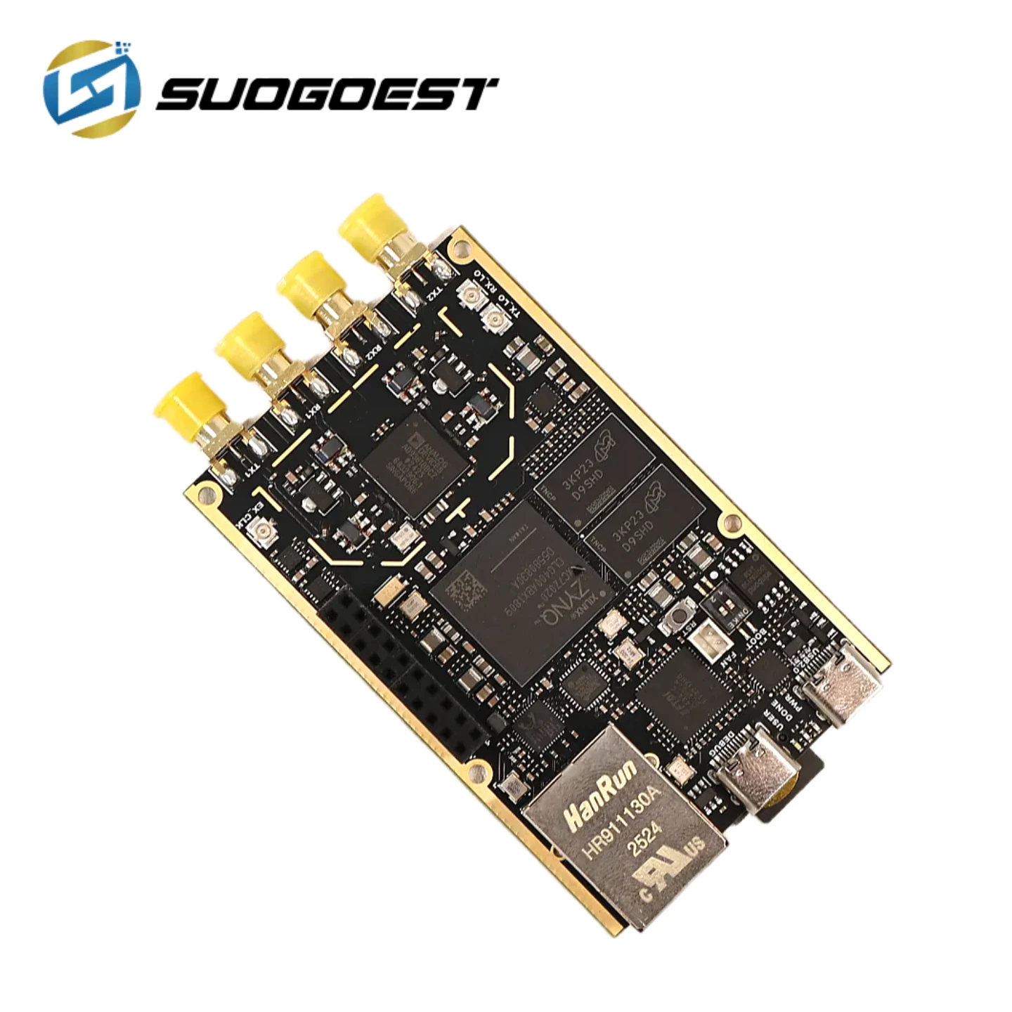 لوحة تطوير OpenSourceSDRLab الجديدة 7020-SDR AD9361 مع PA لراديو Pluto SDR & MATLAB المحدد بالبرمجيات