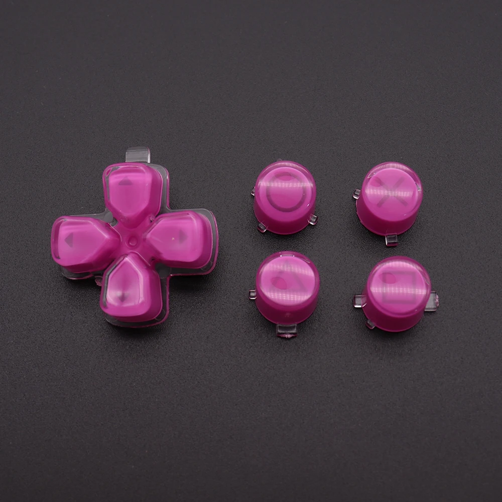 D-Pad dpad move Action Key abxy ชุดปุ่มชุดซ่อมแซมอะไหล่สำหรับ Sony ps5เกมคอนโทรลเลอร์ PS5 Gamepad