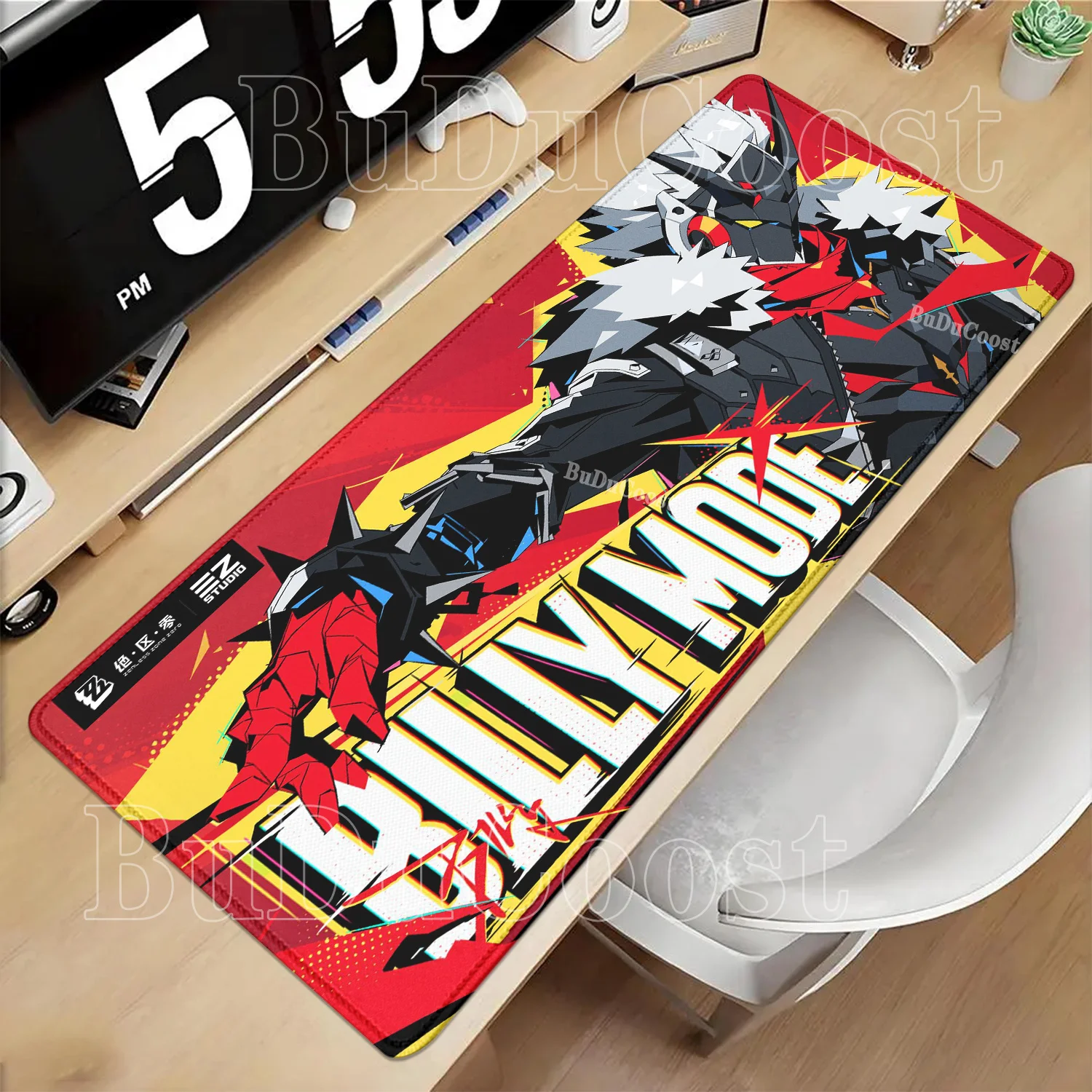 Starlight Billy Zenless Zone Zero Mouse Pad Anime ZZZ Gaming Mousepad Keyboard HD Printing overlock PC XXL Office game Desk Mat
