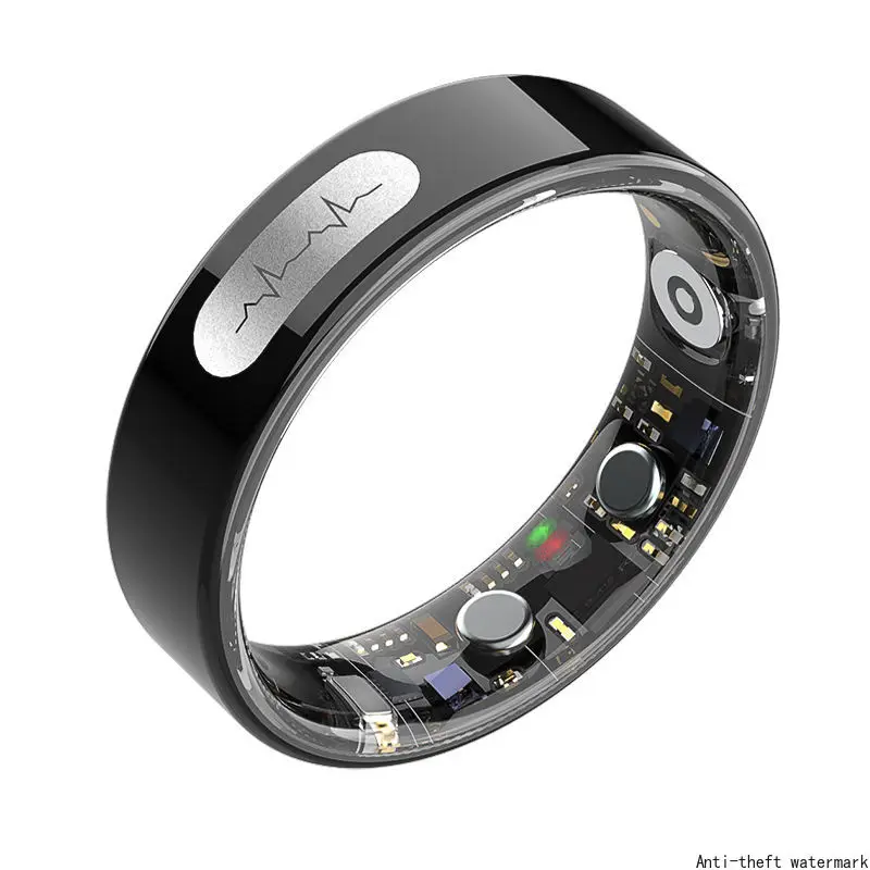 

Горячая новинка 2026: Умное кольцо для здоровья, водонепроницаемое (5ATM), с измерением пульса, фитнес-трекер, электроника для тела и личного использования