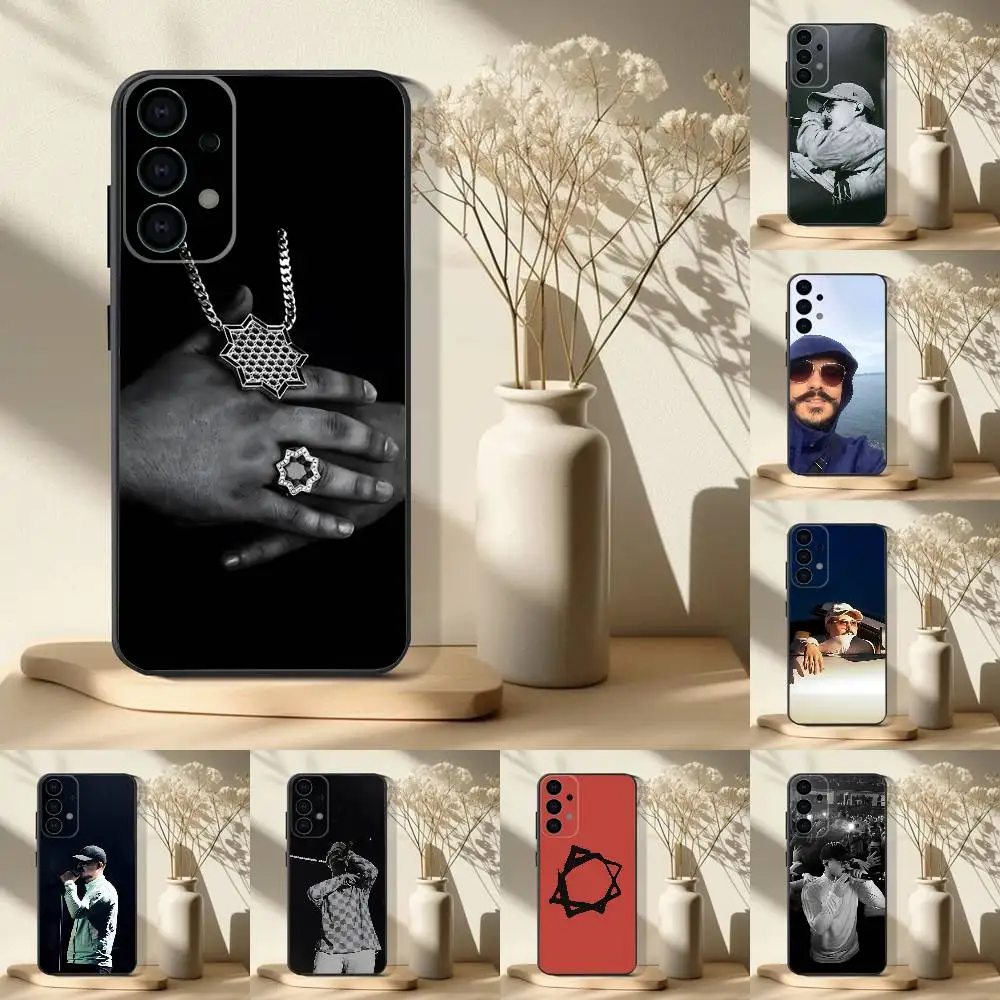 

Singer D-Dellafuente F-FC Phone Case For Samsung S 25,24,23,22,30,21,10,9,Ultra,Plus,Lite,FE,4,5G Black Soft Case