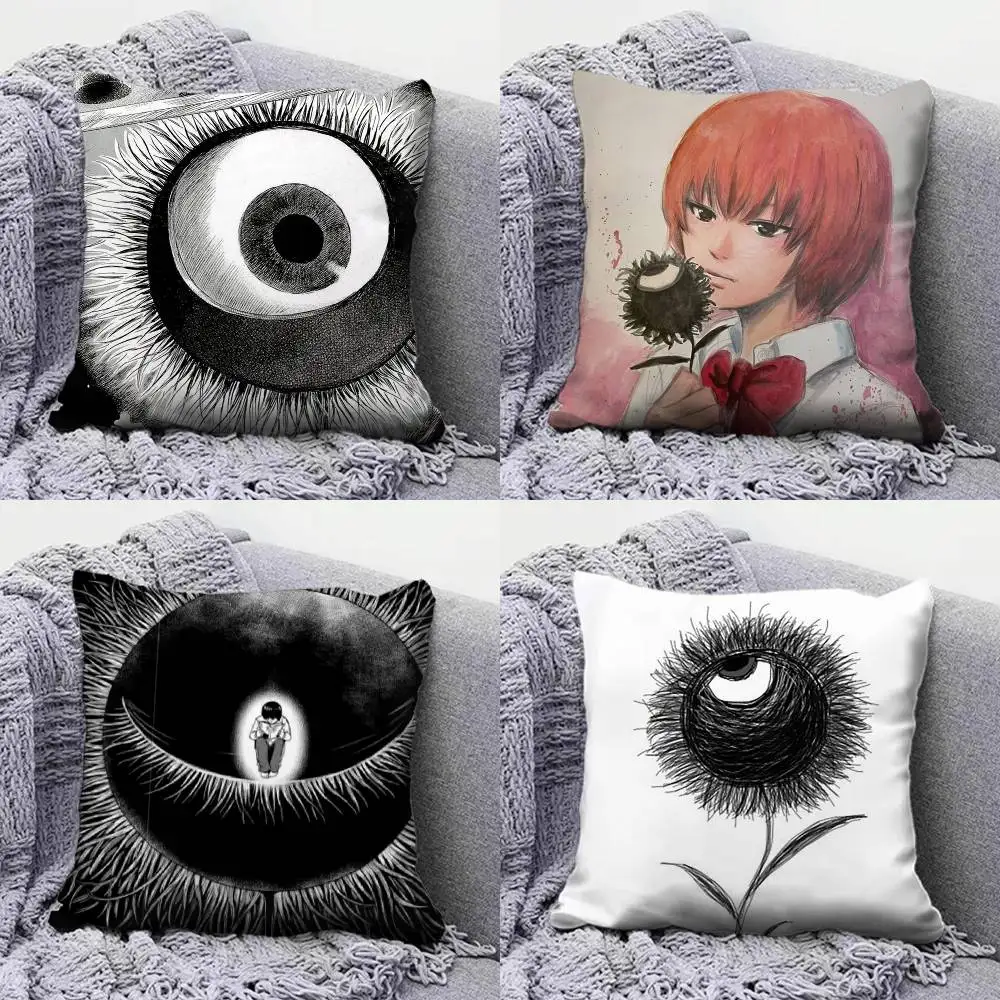 

flowers of evil Anime Home Sofa Cushion Covers and Aecorative Custom Pillow Covers