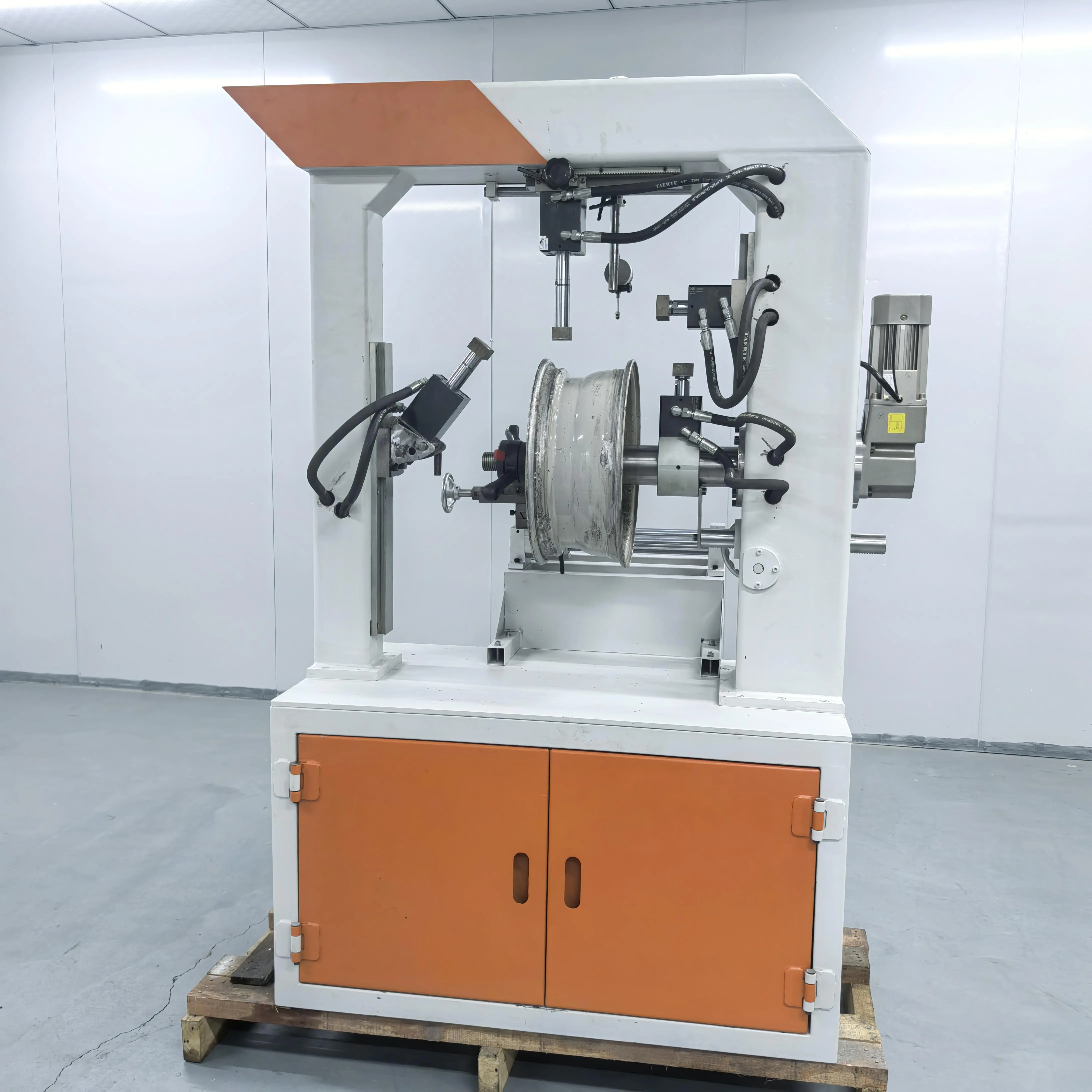 GookiiTech Wheel Straightening Machine Professional Auto Rim Repair Equipment Rim Dent Removal Refurbishment Correction Tool