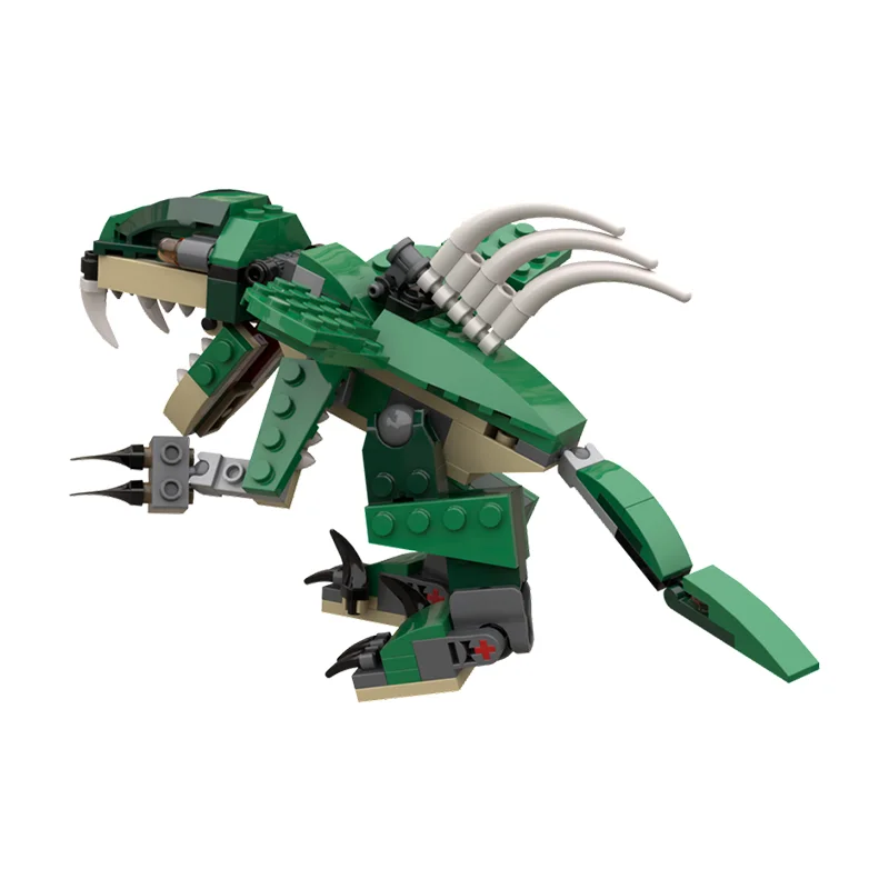 156 قطعة MOC Velociraptooth الخالق 3 1ed نموذج اللبنات لعبة العمارة تجميع هدية الكريسماس فكرة التعليم الطوب