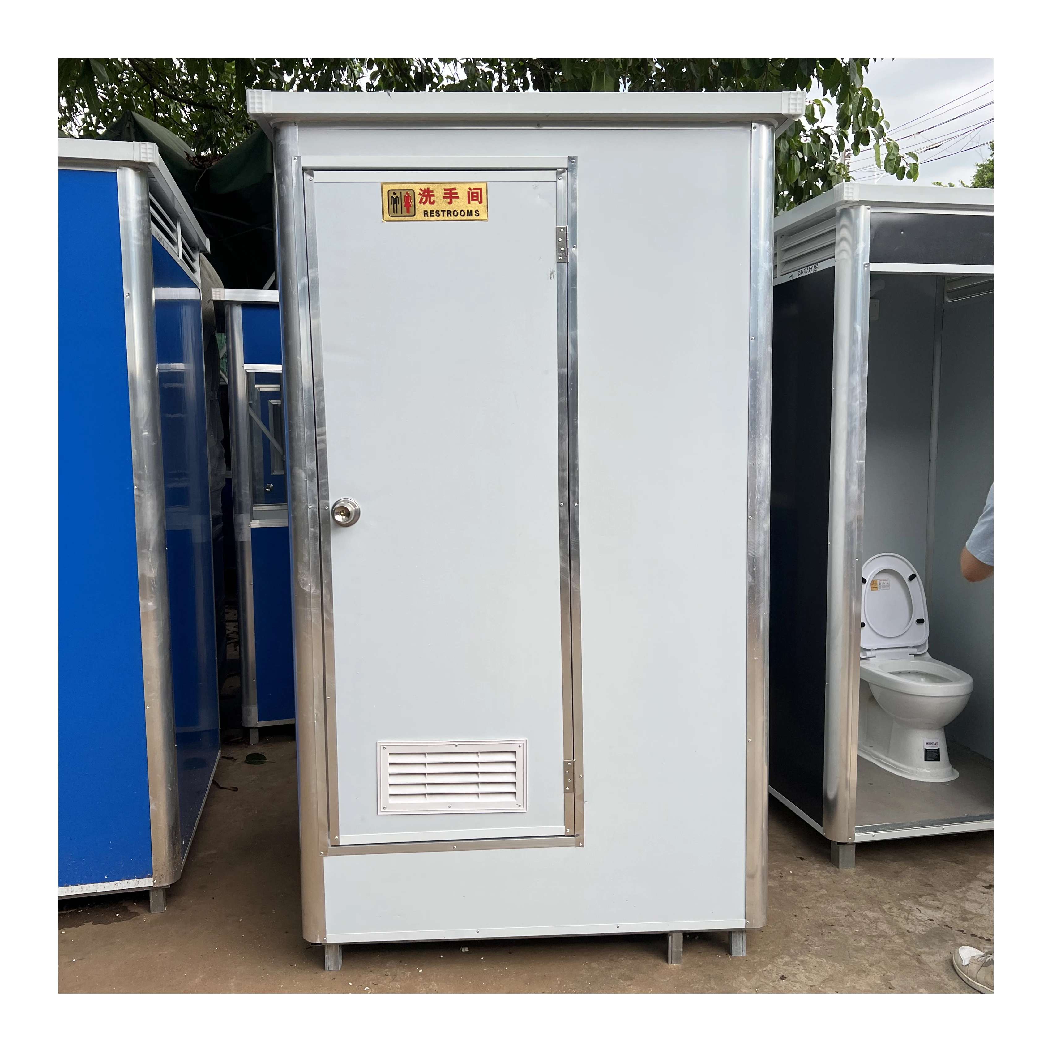 

Портативный туалет, мобильная уличная душевая кабина, переносной домик-кабина — акция по продажам