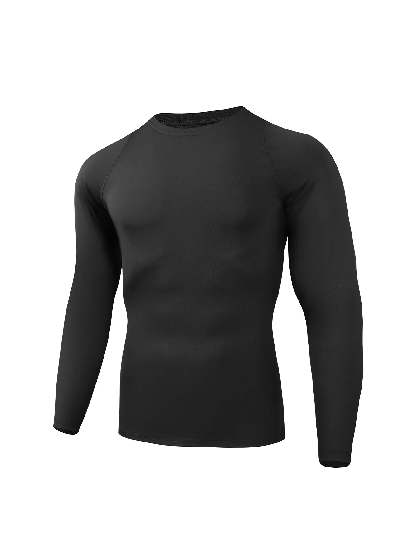 

Tight long-sleeved T-shirt, close to the body is not bound, more freedom of movement
