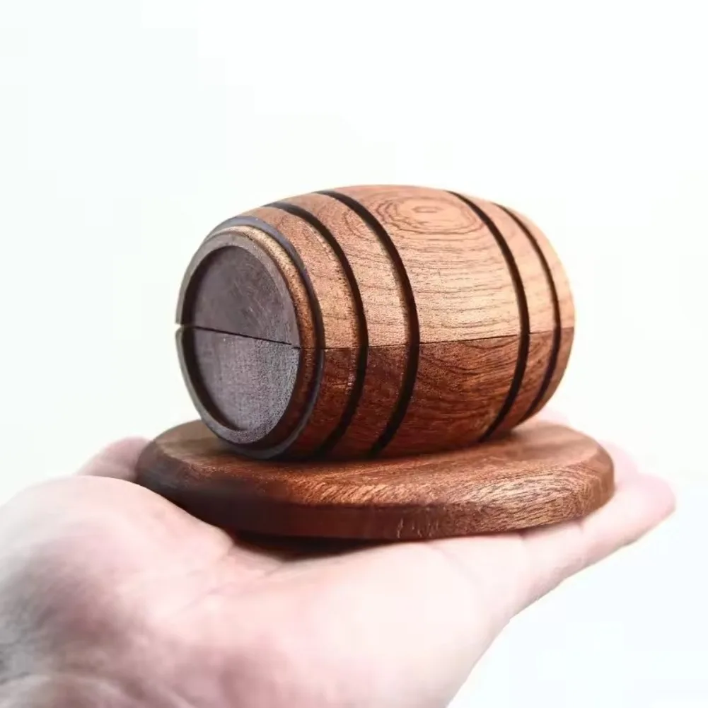 Cocktail Smoker –Unique Beer Barrel Design, vintage Smoked Whiskey, Wine, and Cocktails, Perfect for Bartenders, a Men's Gift