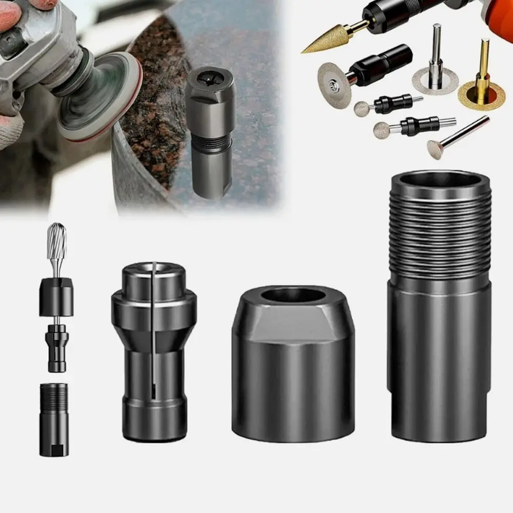 

Насадка для угловых шлифовальных машин 3/6 мм, многофункциональный прочный переходник с резьбой, патрон-переходник