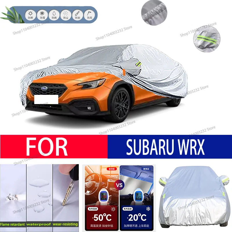 

For SUBARU WRX Car clothing sun protection snow prevention antifreeze car protective cover auto cover